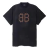 Crypto T-shirt oversized “Black Faded” 739028TOVN81055
