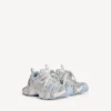 Dames 3XL Extreme Laces Logo Sneakers in wit/gebroken wit/lichtblauw