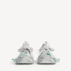 Dames 3XL Sneakers in taupe/wit/lichtblauw