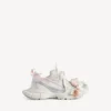 Dames 3XL Sneakers in wit/lichtroze