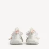 Dames 3XL Sneakers in wit/lichtroze