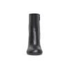Dames enkellaarzen 90 mm “Zwart leer” 701937WBCR01000