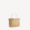 Dames Le City Basket Small in naturel/optisch wit