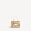 Dames Le City Basket Small in naturel/optisch wit