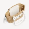 Dames Le City Basket Small in naturel/optisch wit