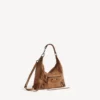Dames Le City hobo-tas, klein, in camel