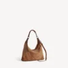 Dames Le City hobo-tas, klein, in camel