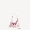 Dames Le City Hobo-tas, klein, in petal pink