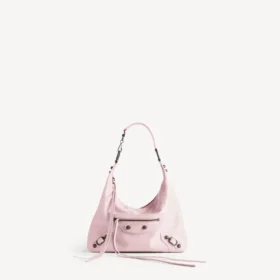 Dames Le City Hobo-tas, klein, in petal pink