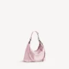 Dames Le City Hobo-tas, klein, in petal pink