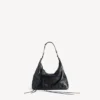 Dames Le City Hobo-tas, klein, in zwart