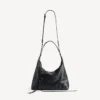 Dames Le City Hobo-tas, klein, in zwart