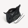 Dames Le City Hobo-tas, klein, in zwart