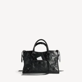 Dames Le City-tas, klein, in zwart