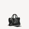 Dames Le City-tas, klein, in zwart