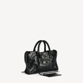 Dames Le City-tas, klein, in zwart