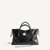 Dames Le City-tas medium in zwart
