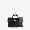 Dames Le City-tas medium in zwart