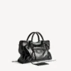 Dames Le City-tas medium in zwart
