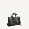 Dames Le City-tas medium in zwart