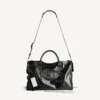 Dames Le City-tas medium in zwart