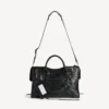 Dames Le City-tas medium in zwart
