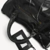 Dames Le City-tas medium in zwart