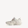 Dames-sneaker uit de Track Signature-collectie in beige/roze