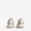 Dames-sneaker uit de Track Signature-collectie in beige/roze