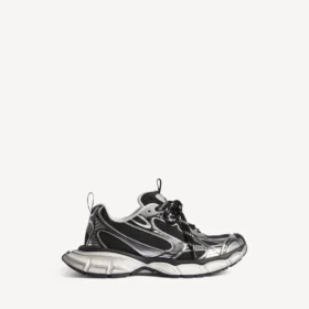 Dames Sneakers 3XL in zwart/zilver