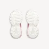 Dames-Sneakers met Track-logo in roze/wit