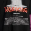 Dames-T-shirt ‘The Door’ in oversized model, zwart