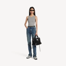 Dames-tanktop in grijs