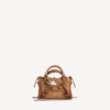 Dames tas ‘Le City Bag Mini’ in camel