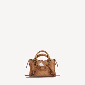Dames tas ‘Le City Bag Mini’ in camel