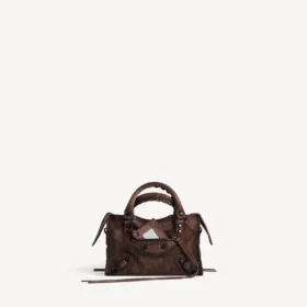 Dames tas Le City Bag Mini in licht espresso