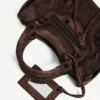 Dames tas Le City Bag Mini in licht espresso