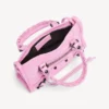 Dames tas Le City Bag Nano in sprankelend roze