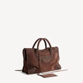 Dames tas ‘Le City’ medium in licht espresso