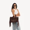 Dames tas ‘Le City’ medium in licht espresso