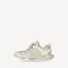 Dames-track-sneaker met gerecyclede zool in beige