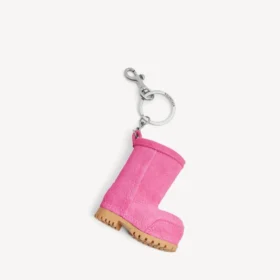 Damesbedeltje/sleutelhanger mini Alaska-laarsje in roze