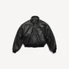 Damesblouson in zwart