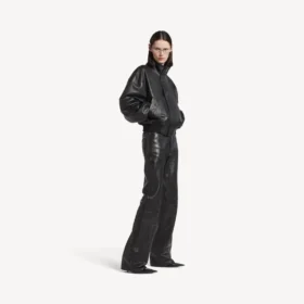 Damesblouson in zwart
