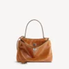 Dameshandtas Rodeo medium in tan cowboy