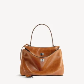 Dameshandtas Rodeo medium in tan cowboy