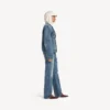 Damesjas met Hourglass-figuur in donkerblauw