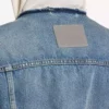Damesjas met Hourglass-figuur in donkerblauw