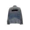 Denim-jas met knopen en verbleekt effect “Blue” 724651THW254245