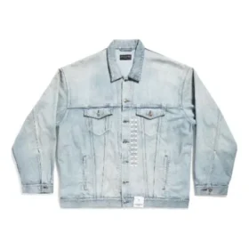 Denim-stickerjasje “Blue” 767947TDW144016
